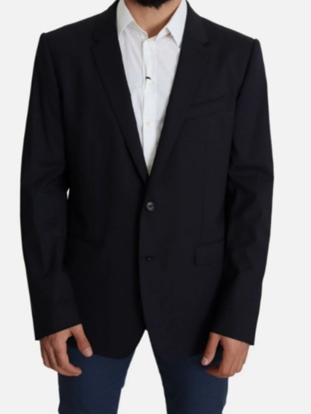 Dolce & Gabbana Martini single-breasted blazer black men's size 48